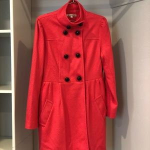 Gorgeous “Cajun Shrimp” Double Breasted Peacoat